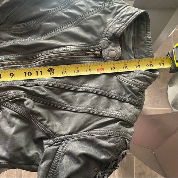 Danier Genuine Leather Biker Jacket - Picture 11 of 11